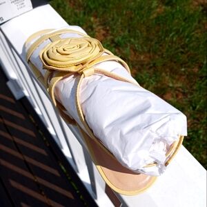 Talbots Brand New Lemonade Flat Sandals 7 1/2 B